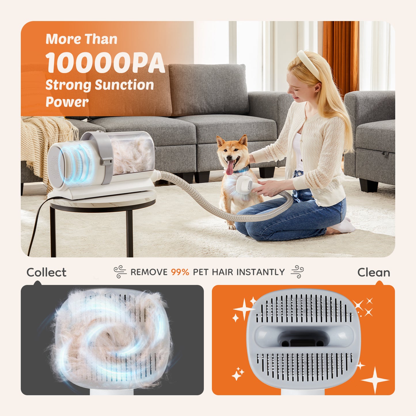 Low Noise Pet Hair Trimmer