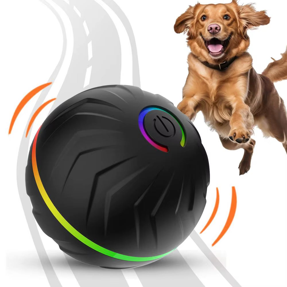 Interactive Dog Toy Ball Automatic Interactive Toy Pet Toy Ball USB Rechargeable Ball Thrower for Dogs Dog Enrichment Toys Pet