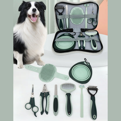 Dog Clippers, Professional Dog Grooming Kit, Cordless Dog Grooming Clippers for Thick Coats, Dog Hair Trimmer, Low Noise Dog Shaver Clippers, Quiet Pet Hair Clippers for Dogs Cats Dog Grooming Kit