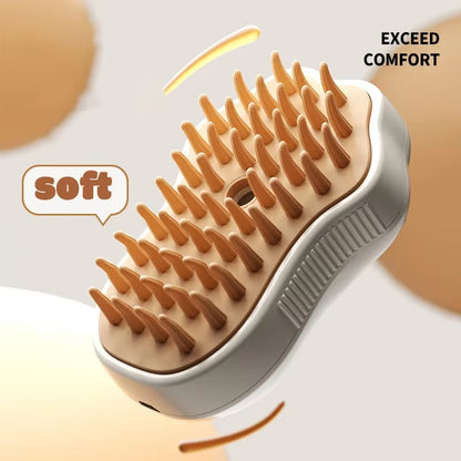 3 in 1 Electric Spray Cat Hair Brush Pet Brush Dog Hair Beauty Comb Pet Steam Brush Steam Cat Dog Hair Brush Special Comb