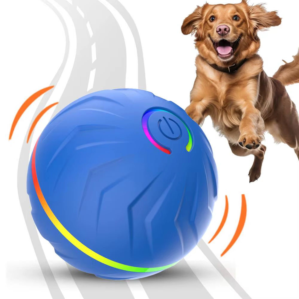 Interactive Dog Toy Ball Automatic Interactive Toy Pet Toy Ball USB Rechargeable Ball Thrower for Dogs Dog Enrichment Toys Pet